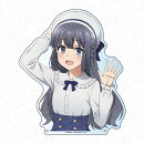 劇場アニメ「青春ブタ野郎はランドセルガールの夢を見ない」特大ダイカットアクリルボード 牧之原翔子 Snow ver.