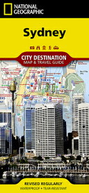 Sydney Map MAP-SYDNEY MAP 2025/E （National Geographic Destination City Map） [ National Geographic Maps ]
