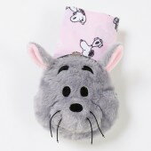 SNOOPY　＆　FARON　　ファーロンのふわふわネコポーチポーチに入るトート