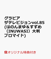 【楽天ブックス限定特典】グラビアザテレビジョンvol.85(はのんまゆ＆すずめ（INUWASI）大判ブロマイド)