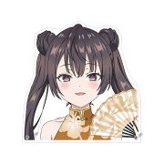【グッズ】TVアニメ「時々ボソッとロシア語でデレる隣のアーリャさん」 描き下ろし 有希 チャイナドレスver. 特大ダイカットアクリルパネル
