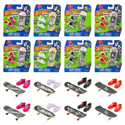 ホットウィール(Hot Wheels) 　スケート ベーシックシリーズ アソート 乗り物おもちゃ シューズ付き指スケ16ケ入 BO…