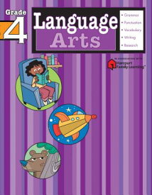 Language Arts, Grade 4 LANGUAGE ARTS GRADE 4 （Flash Kids Harcourt Family Learning） [ Flash Kids ]