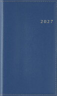 2027年　手帳　1月始まり　No.413　ニューダイアリー カジュアル 3　　[ネイビー]高橋書店　手帳判　　ウ…