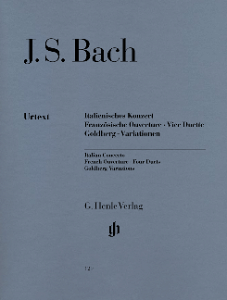 yAyzobn, Johann Sebastian: C^At w BWV 971AtX Z BWV 831, 4̃fGbg, S[hxO(SgxN)ϑt BWV 988/T/Steglich/Theopold^w [ o