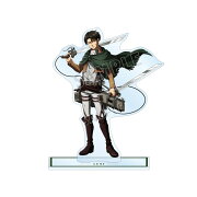 【グッズ】進撃の巨人 描き下ろし リヴァイ 戦いの後でver. 特大アクリルスタンド