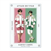 進撃の巨人 ルームウェアver． ツインアクリルボード ／01 パジャマ