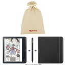 【数量限定】【ラッピング袋付き】Kobo Libra Colour (ブラック) ノートブックスリープカバー（ブラック）スタイラス2（ブラック）セット