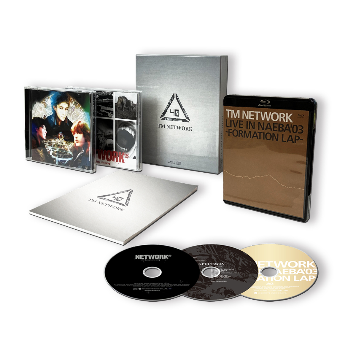 TMNETWORK40thAnniversaryBOX【Blu-ray】[TMNETWORK]