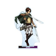 【グッズ】進撃の巨人 描き下ろし ハンジ 戦いの後でver. BIGアクリルスタンド