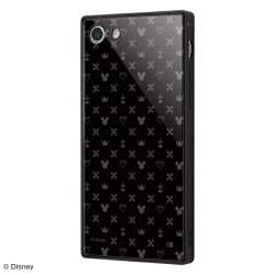 iPhone 8/iPhone 7 耐衝撃ガラスケース KAKU キングダムハーツ/シンボル