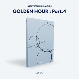 【楽天ブックス限定先着特典+先着特典】[GOLDEN HOUR : Part.4] ＜Z VER.＞(スマホサイズステッカー 1枚（絵柄C / 全8種のうちランダム1枚）+応募抽選シリアル1枚) [ ATEEZ ]