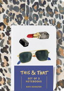 This & That Notebooks (Set of 3) by Kate Schelter