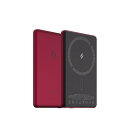 GRAVITY C5 Red マグネット式ワイヤレス充電モバイルバッテリー