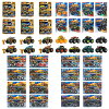 【セット商品】ホットウィール(Hot Wheel)　モンスタートラック　トロフィー チャンピオン アソート 6台入り + 1:64アソート 8台入り + 1:64 2パック アソート 2台組×8セット入り 2種