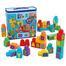 メガブロック(MEGA BLOKS)　1才からのメガブロック ABCであそぼう 30個ブロックパック【 ブロックセット 】【知育玩…
