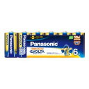 Panasonic アルカリ乾電池 エボルタ単2形6本パック LR14EJ／6SW LR14EJ/6SW