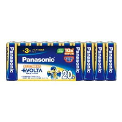 Panasonic エボルタ乾電池単3形20本パック LR6EJ／20SW