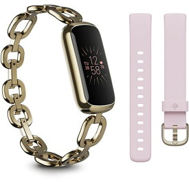 Fitbit Luxe、Soft Gold/Gold Link、Peony、FRCJK
