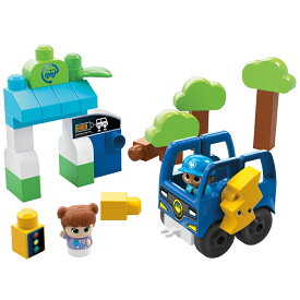 【特典】メガブロック（MEGA BLOKS） グリーンタウン でんき自動車でおでかけ　充電スタンドのセット【ブロック ピース数：34ピース】 【1才~】 HDX90(【外付購入特典】オリジナル紙芝居)