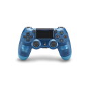 ワイヤレスコントローラー(DUALSHOCK 4) ブルー・クリスタル