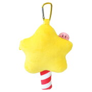 星のカービィ　カービィカラビナ付きぬいぐるみファスナーMC　スターロッド
