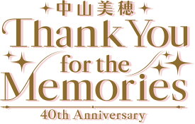 中山美穂 40th Anniversary Thank You for the Memories【Blu-ray】 [ 中山美穂 ]