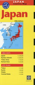 Travel　Maps：Japan（5）Fifth　Ed PERIPLUS　Travel　Maps （ASIA’S　SELLING　MAPS）