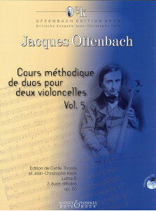 �y�A���y���z�I�b�t�F���o�b�N, Jacques: ��{�̃`�F���̂��߂̓�d�t�� Op.53(CD�t)/Keck & Tricoire�� [ �I�b�t�F���o�b�N, Jacques ]