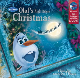 Frozen Olaf's Night Before Christmas Book & CD FROZEN OLAFS NIGHT BEFORE XMAS [ Disney Books ]