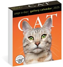 Cat Page-A-Day(r) Gallery Calendar 2025: A Delightful Gallery of Cats for Your Desktop CAT PAGE-A-DAY GALLERY CAL 202 [ Workman Calendars ]