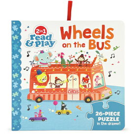 Wheels on the Bus WHEELS ON THE BUS （2 in 1 Read & Play） [ Cottage Door Press ]