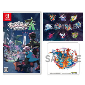 【楽天ブックス限定配送パック】【楽天ブックス限定特典+特典】Pokemon LEGENDS Z-A(ステッカー+スタンド付きアクリルコースター(メガリザードンY)+【早期購入特典】サーナイトナイトを持ったラルトス)