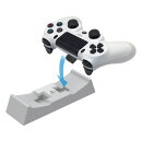 置くだけ充電スタンド for ワイヤレスコントローラー(DUALSHOCK4) ホワイト