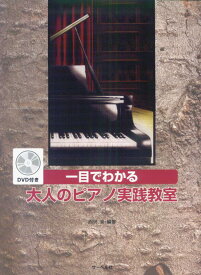 一目でわかる大人のピアノ実践教室 DVD付き