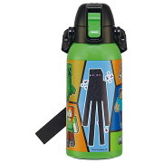 Minecraft マインクラフト25　水筒 お子様向けステンレス直飲みボトル 600ml Skater スケーター ダイレクトステンレスボトル600 STCH6