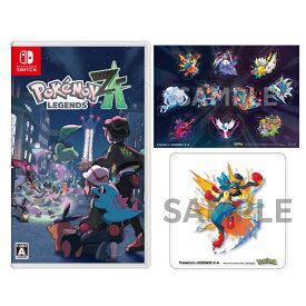 【楽天ブックス限定配送パック】【楽天ブックス限定特典+特典】Pokemon LEGENDS Z-A(ステッカー+スタンド付きアクリルコースター(メガルカリオ)+【早期購入特典】サーナイトナイトを持ったラルトス)