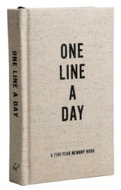 Canvas One Line a Day: A Five-Year Memory Book CANVAS 1 LINE A DAY （One Line a Day） [ Chronicle Books ]