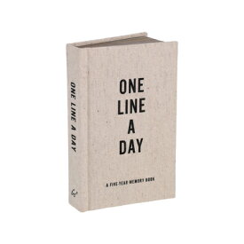 Canvas One Line a Day: A Five-Year Memory Book CANVAS 1 LINE A DAY （One Line a Day） [ Chronicle Books ]