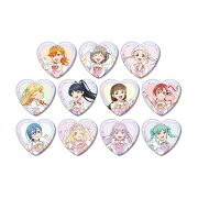 【グッズ】ラブライブ！スーパースター!! 描き下ろし MIRACLE NEW STORYver. トレーディングハート型缶バッジ(単位/BOX)
