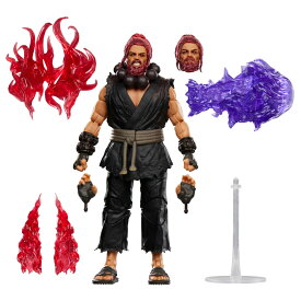 ハズブロ（Hasbro）ストリートファイター 豪鬼 アクションフィギュア、デラックス 15 cm スケール お子様も大人も楽しめるコレクション用のおもちゃ 8 歳以上 G4443 正規品