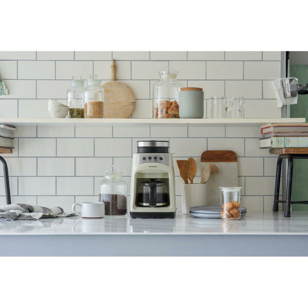 楽天ブックス recolte コーヒーメーカー Grind and Drip Coffee Maker FIKA RGD1(W) ウィナーズ 4582180204806 PC