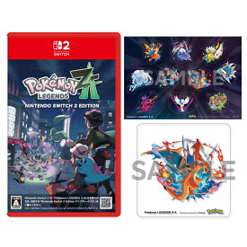 【楽天ブックス限定配送パック】【楽天ブックス限定特典+特典】Pokemon LEGENDS Z-A Nintendo Switch 2 Edition(ステッカー+スタンド付きアクリルコースター(メガリザードンY)+【早期購入特典】サーナイトナイトを持ったラルトス)