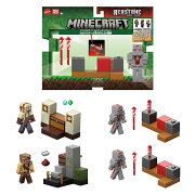 マテル マインクラフト(MINECRAFT) 　ベーシックフィギュア 2体セット Aアソート 子供向けフィギュア 2体セット×4組 BOX販売 6歳から マルチ GTT53-986A