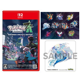 【楽天ブックス限定配送パック】【楽天ブックス限定特典+特典】Pokemon LEGENDS Z-A Nintendo Switch 2 Edition(ステッカー+スタンド付きアクリルコースター(メガチルタリス)+【早期購入特典】サーナイトナイトを持ったラルトス)