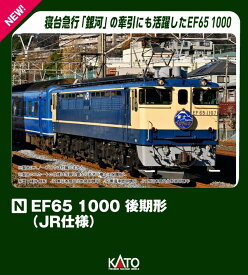EF65 1000 後期形(JR仕様) 【3061-8】 (鉄道模型 Nゲージ)