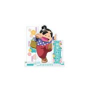 【グッズ】忍たま乱太郎 描き下ろしイラスト 福富しんべヱ みんなで商いver. BIGアクリルスタンド