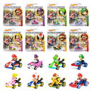 ホットウィール(Hot Wheels)　マリオカート アソート 乗り物おもちゃ ミニカー 8台入り BOX販売 3歳から マルチ GBG25-988A