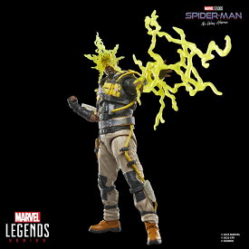 ハズブロ（Hasbro）MARVEL マーベルレジェンドシリーズ エレクトロ、『スパイダーマン：ノー・ウェイ・ホーム』 コレクション用 15 cm サイズアクションフィギュア G0595 正規品