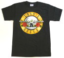 【Tシャツ】 Guns N' Roses ／ Bullet Logo （S）_ts販